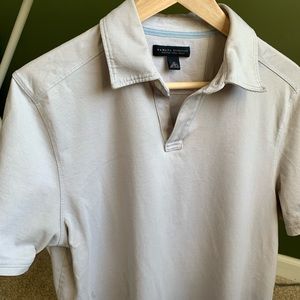 Banana Republic Gray Polo